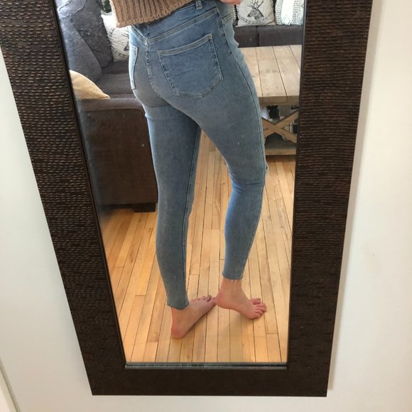 TALL High Waisted Skinny Jeans - New Look "Hallie" | Size 6 | 34" Long - Picture 11 of 11
